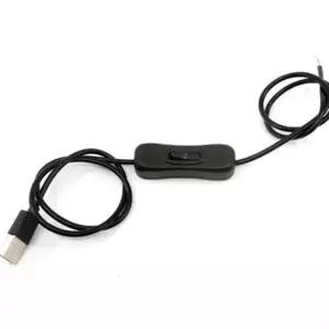 LED바 전선연결용 USB 스위치 연장선 5V 90cm