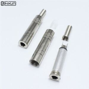 2pcs 6.35mm 스테레오 암 소켓 오디오 플러그 잭 커넥터 앰프 마이크 Adeptor