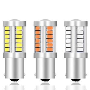 1pcs 1156 BA15S P21W BAY15D LED 자동차 테일 전구 브레이크 라이트 역방향 램프 주간 주행 신호등