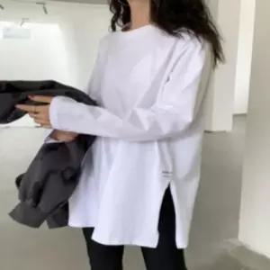 [라일리여성의류] Rly 여성 맨투맨 트임 오버핏 데일리 루즈핏 롱슬리브