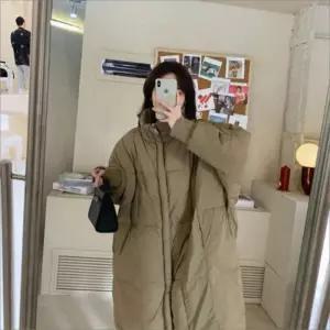 [라일리여성의류] Rly 여성 루즈핏 겨울 목올라오는 패딩 집업 겨울 아