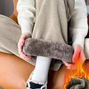 [라일리여성의류] Rly 안감 기모 골덴 코듀로이 와이드 밴딩 여성 겨울