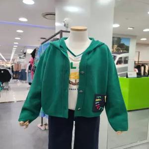 [모다아울렛][베네통]데님 포켓 후드 가디건 BAKCA2441_CA