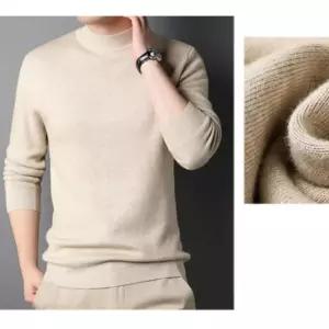 [STYLELUX]남자 반목 니트 목티 겨울 남성 긴팔 목폴라 티셔츠