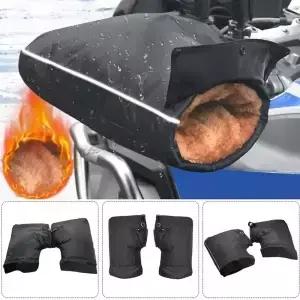 보호 전기 스쿠터 두꺼운 따뜻한 핸들 바 그립 머프 방수 오토바이 장갑 Guante Moto Winter Glove