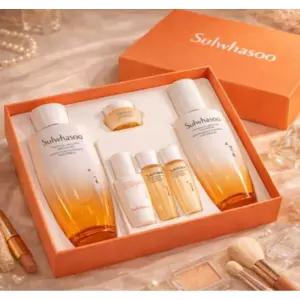NEW 자음 2종 기획세트 스킨로션 에센스 탄력크림 피부근본 케어 어머니 생일 예단 상견례 화장품세트 선물