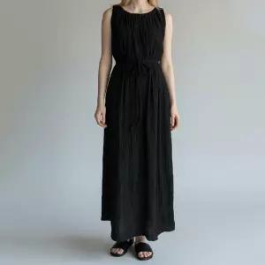 민소매 허리끈 휴양지 롱원피스 2color LM-0877