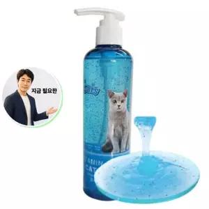 지금 필요한 1P 캡슐 베이비파우더향 300ml 고양이 비타민 샴푸 고양이모질영양