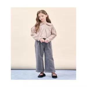 빈폴 키즈 BI5821G014 아동 청바지 유아 [DENIM] 여아 세미와이드 데님 팬츠 애