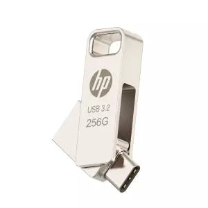 HP x206C OTG USB 3.2 Flash Drives 휴대용 저장장치 USB 메모리 드라이브 256GB