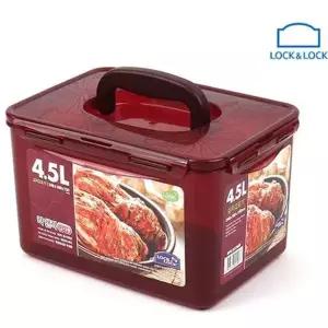 락앤락 HP 사각 핸디 김치통 4.5L 1P 플라스틱 용기