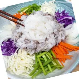 몸통 한치물회 술안주