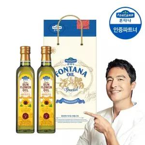 [샘표]폰타나 스페셜 오일세트 7호 / 명절선물세트 추석선물세트 해바라기유