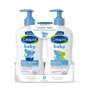 (2팩 구성)Cetaphil 세타필 베이비 워시 & 샴푸 13.50 플루 온스