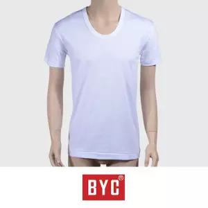 [Sogot][BYC]면100 백색 무지 남성 반팔 빅사이즈 런닝0051tq