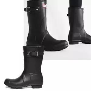헌터부츠 ORIGINAL SHORT BOOT WFS1000RMA-BLK