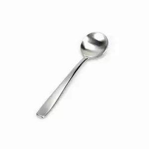스테인레스 밀라노 빙수스푼 1P 푸딩스푼 스텐스쿠프
