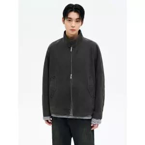 에잇세컨즈 피그먼트 코튼 해링턴 점퍼 애쉬 425239LYE4 4784351