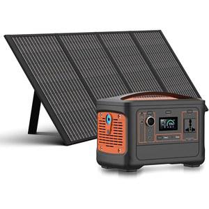 휴대 230v600w 가정용태양광발전기 휴가 사인파 소켓 자가발전기 ac 캠핑