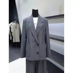 이월수량 보브 벨트 디테일 투 버튼 자켓 7126210507 2808122