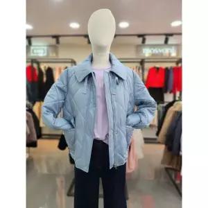 이월수량 꼼빠니아 누빔 카라 패딩 점퍼 CAGS2-WHH020 2812743