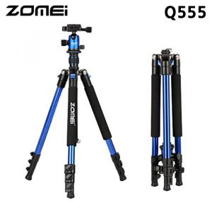 Q555 블루 볼헤드 DSLR/미러리스 카메라/휴대폰 프리미엄삼각대