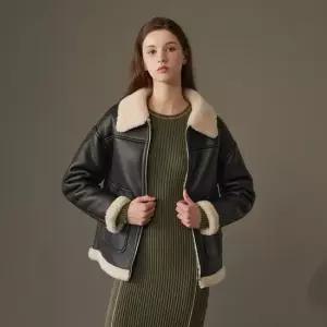 리오벨 [최초가 159 000원] 24FW 호주산 양모 무스탕 하프 숏 코트 5종 택1