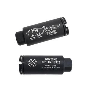 노베스케 KX5 플래시 하이더 불돼지 더미소염기 14mm역나사 메탈소염기 에어소프트 키트 전동건 가스건 악
