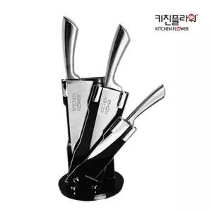 키친플라워 통스텐 칼세트 4종 칼 칼세트 스텐칼 통스텐칼세트 칼갈이 집들이선물 신혼선물 혼수 주방용품
