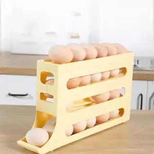 30구 OFUB7227 계란 달걀 보관함 자동 롤링 에그 트레이