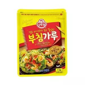 바삭한 부침 가루 대용량 찹쌀 부침개 오뚜기 부침 가루 업소용 제사음식 1kg 부치는 요리용 반죽용 김치전
