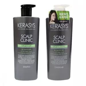 600ML 케라시스 샴푸 린스 중성 머리 헤어 비듬 관리-샴푸대용량.트리트먼트.샴푸린스.비듬샴푸.목욕용품