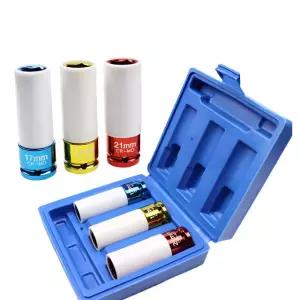 (이벤트) 1/2 휠너트소켓 휠 복스알 육각소켓 3PCS 17MM 19MM 21MM
