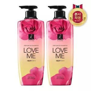 엘지생활건강 엘라스틴 퍼퓸 러브미 샴푸 600ml X 2개
