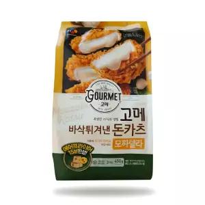 CJ 제일제당 고메 바삭튀겨낸모짜렐라돈카츠450G, 1개