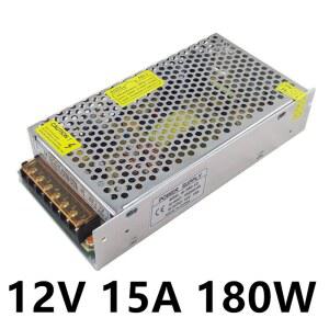 LED POWER LOGIC 공급 장치 스위칭 소스 변압기 100 240V AC SMPS 12V 15A 180W