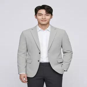 [BY파크랜드][오스틴리드]베이지 투웨이 스트레치 셋업자켓-A2BB2310169B