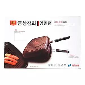 굽기 키친아트 생선 고기 금상첨화 불판 프라이팬 후라이팬 양면팬IH인덕션 EW626FD112