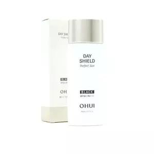 오휘 정품 데이쉴드 퍼펙트 선 블랙 80ml SPF50+