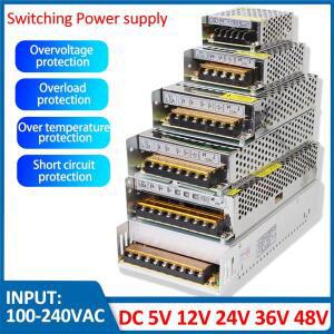 5V 12V 24V 36V 전원 공급 장치 SMPS 5 AC-DC 220V ~ 1A 2A 3A 5A 스위칭