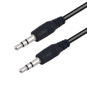 3.5mm 잭 오디오 케이블 남성-남성 자동차 스테레오 Aux 확장 어댑터 스피커 이어폰 MP3 휴대 전화 50cm
