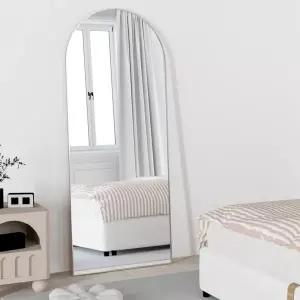 Brendayia 1650x600mm 아치형 전신거울 초대형 사이즈 전신거울 벽걸이 현관거울 드레스룸 침실 욕실 거실