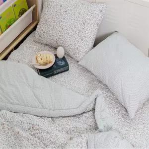 주롱코롱 차렵이불패드세트 퀸 Q 블루 면패드