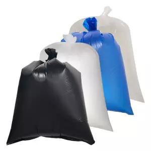 비닐앤팩 평판 쓰레기 봉투 100L 80L 50장 검정 흰색 청색 투명 분리수거 재활용 다용도 비닐 봉지 특대 대