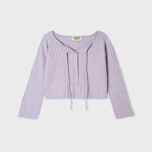 [AK수원점] [후아유] 여성 Ribbon Punching Skashi Cardigan WHCKG4925F
