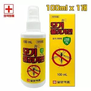[셀러허브]일양약품 뿌리는 모기기피제 모기물리기전 100ml 1개(무향) dn (S15689219)