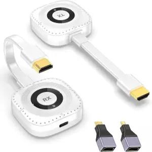 무선 HDMI 송수신기 4K 디코딩 1080P 출력 328노트북/PC/TV 박스에서 모니터/TV/프로젝터까지 끊김 없는