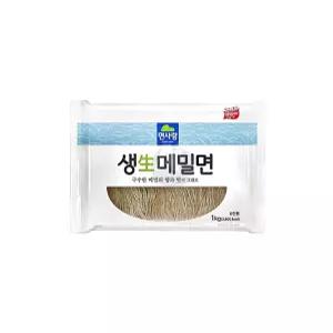 서치B2 면사랑 생메밀면 막국수 전문점용 1Kg 생메밀국수 소바면 생활