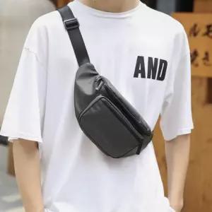 메이킹디자인포유남자 여자 힙색 크로스백 보조 가방 미니백 운동 자전거 메신저백