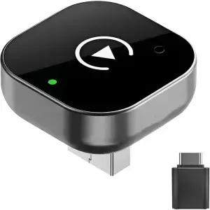 2026 무선 CarPlay 및 Android Auto 어댑터 2in1 WiFi 듀얼 코어 블루투스 동글 유선에서 변환 빠른 Au